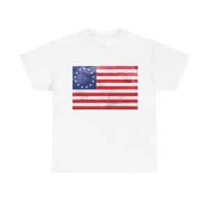 Betsy Ross Flag Cotton Tee